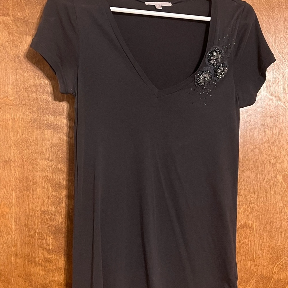 JCrew Embellished Vintage Tissue Tee